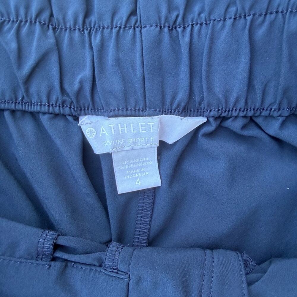 Athleta Skyline Shorts Navy Blue size 4 - Picture 5 of 8
